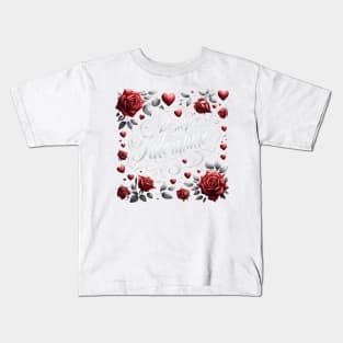 Valentine day 2024 Kids T-Shirt
